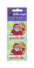 Load image into Gallery viewer, Pack of Paper Stickers - Santas