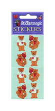 Load image into Gallery viewer, Pack of Paper Stickers - Teddies In T-Shirts