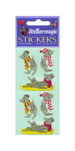 Load image into Gallery viewer, Pack of Paper Stickers - Winter Mice