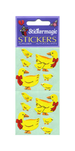 Pack of Paper Stickers - Duck Family