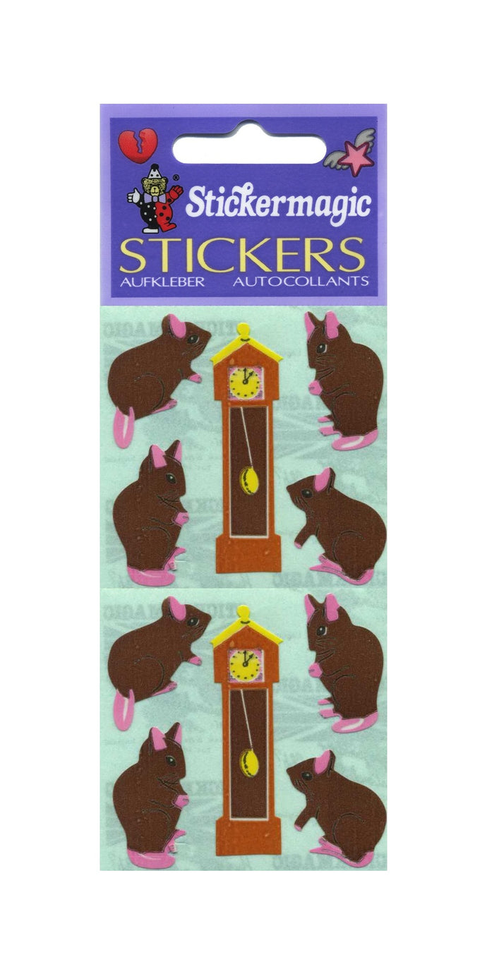 Pack of Paper Stickers - Hickory Dickory Dock