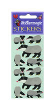 Load image into Gallery viewer, Pack of Paper Stickers - Badger Family