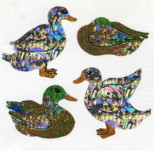 Load image into Gallery viewer, Wholesale - Pack of 12 Prismatic Stickers - Mallards