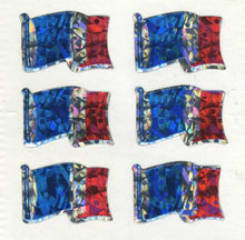 Load image into Gallery viewer, Wholesale - Pack of 12 Prismatic Stickers - French Flags X 6