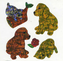 Load image into Gallery viewer, Wholesale - Roll of Prismatic Stickers - Puppies &amp; Kittens