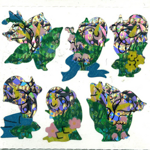 Roll of Stickers - Lilies