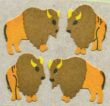 Load image into Gallery viewer, Wholesale - Roll of Furrie Stickers - Buffaloes