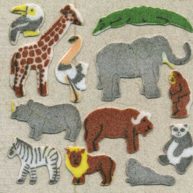 Wholesale - Roll of Furrie Stickers - Micro Wildlife