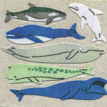 Load image into Gallery viewer, Wholesale - Pack of 12 Furrie Stickers - Micro Whales