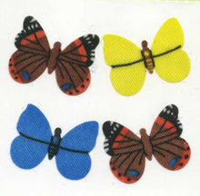 Load image into Gallery viewer, Wholesale - Pack of 12 Silkie Stickers - Multi Coloured Butterflies