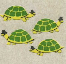 Load image into Gallery viewer, Wholesale - Roll of Furrie Stickers - Green Tortoises