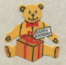 Load image into Gallery viewer, Wholesale - Pack of 12 Furrie Stickers - Birthday Bear