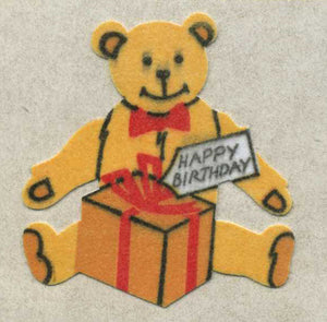 Wholesale - Pack of 12 Furrie Stickers - Birthday Bear