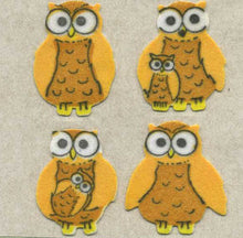 Load image into Gallery viewer, Wholesale - Roll of Furrie Stickers - Mother &amp; Baby Owl