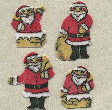 Load image into Gallery viewer, Wholesale - Roll of Furrie Stickers - Mini Santas