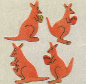 Wholesale - Roll of Furrie Stickers - Kangaroos