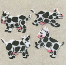 Load image into Gallery viewer, Wholesale - Pack of 12 Furrie Stickers - Cows