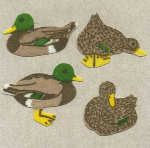 Wholesale - Pack of 12 Furrie Stickers - Mallard Ducks