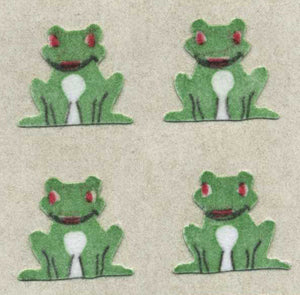 Wholesale - Roll of Furrie Stickers - Frogs Sitting