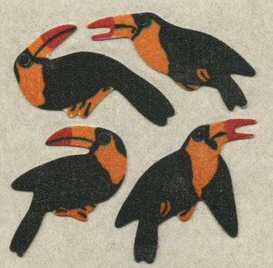 Wholesale - Roll of Furrie Stickers - Toucans