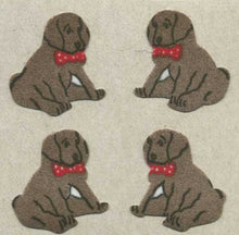 Load image into Gallery viewer, Wholesale - Roll of Furrie Stickers - Puppies Sitting