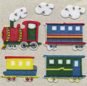 Wholesale - Pack of 12 Furrie Stickers - Steam Trains