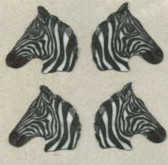 Wholesale - Roll of Furrie Stickers - Zebras