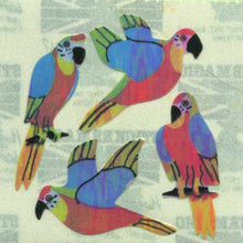 Load image into Gallery viewer, Wholesale - Roll of Pearlie Stickers - Parrots