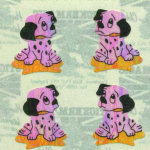 Wholesale - Roll of Pearlie Stickers - Dalmatians