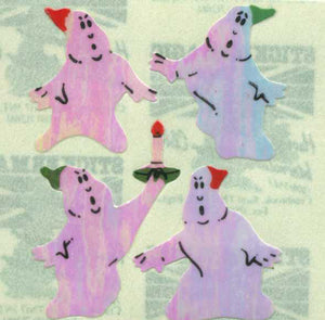 Wholesale - Pack of 12 Pearlie Stickers - Ghosts