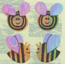 Load image into Gallery viewer, Wholesale - Pack of 12 Pearlie Stickers - Bees