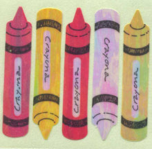 Load image into Gallery viewer, Wholesale - Roll of Pearlie Stickers - Crayons