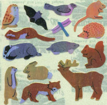 Load image into Gallery viewer, Wholesale - Pack of 12 Pearlie Stickers - Micro Forest Friends