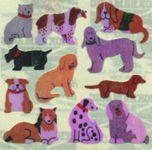 Load image into Gallery viewer, Wholesale - Roll of Pearlie Stickers - Micro Dogs