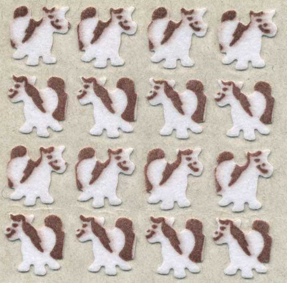 Wholesale - Roll of Furrie Stickers - Micro Ponies