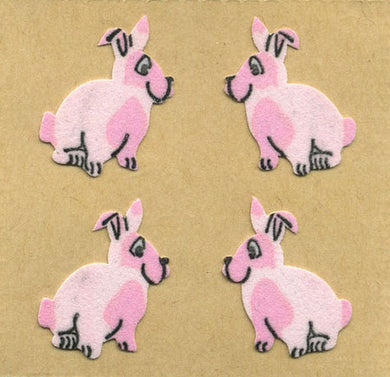 Roll of Furrie Stickers - Hares