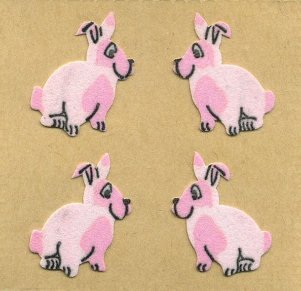 Roll of Furrie Stickers - Hares