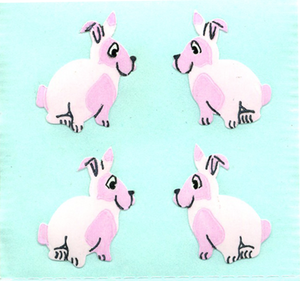 Pack of Paper Stickers - Hares