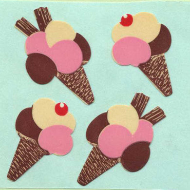 Wholesale - Roll of Paper Stickers - Ice Creams