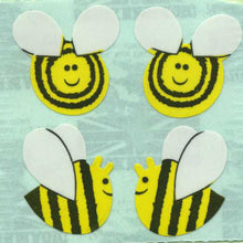 Load image into Gallery viewer, Wholesale - Pack of 12 Paper Stickers - Bees