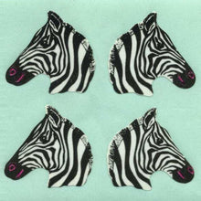 Load image into Gallery viewer, Wholesale - Pack of 12 Paper Stickers - Zebras