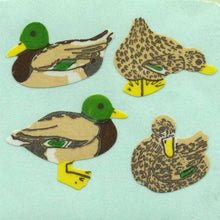 Load image into Gallery viewer, Wholesale - Pack of 12 Paper Stickers - Mallard Ducks