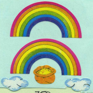 Wholesale - Roll of Paper Stickers - Rainbows