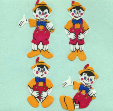 Wholesale - Roll of Paper Stickers - Puppet Boy