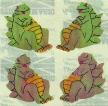 Load image into Gallery viewer, Wholesale - Pack of 12 Pearlie Stickers - Dragons