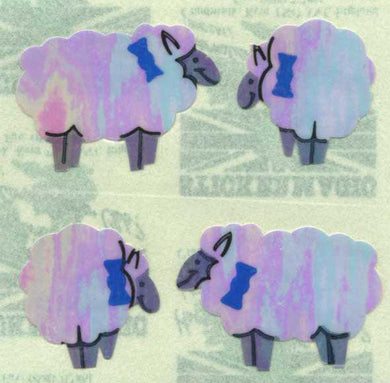 Wholesale - Roll of Pearlie Stickers - Sheep