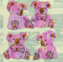 Load image into Gallery viewer, Wholesale - Roll of Pearlie Stickers - Koalas