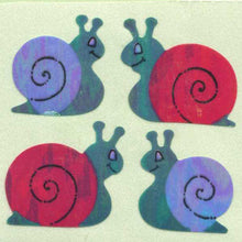 Load image into Gallery viewer, Wholesale - Pack of 12 Pearlie Stickers - Snails