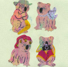 Load image into Gallery viewer, Wholesale - Roll of Pearlie Stickers - Koala Characters