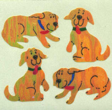 Load image into Gallery viewer, Wholesale - Roll of Pearlie Stickers - Happy The Dog